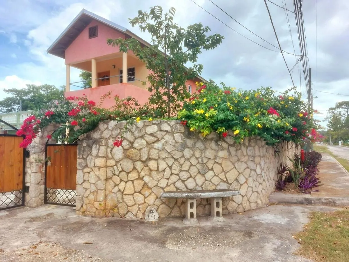 דירה נגריל Stoney Gate Cottage -Cozy Green Bungalow With Wifi, Ac And Tv ג'מייקה